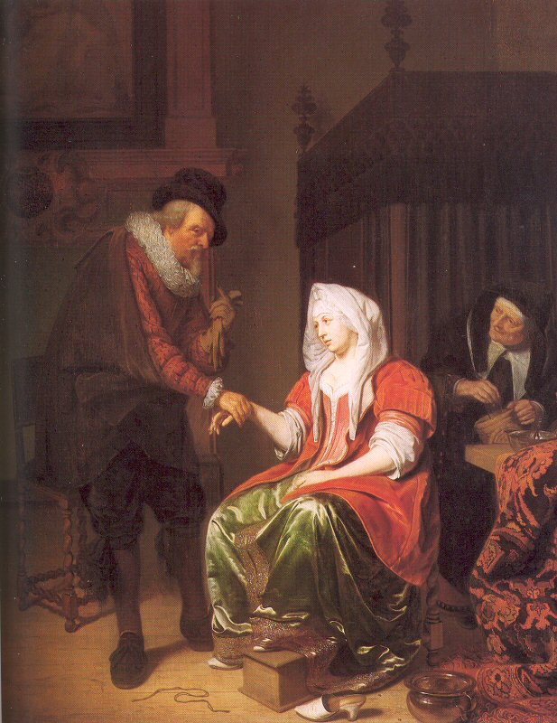 Doctor Taking a Young Woman